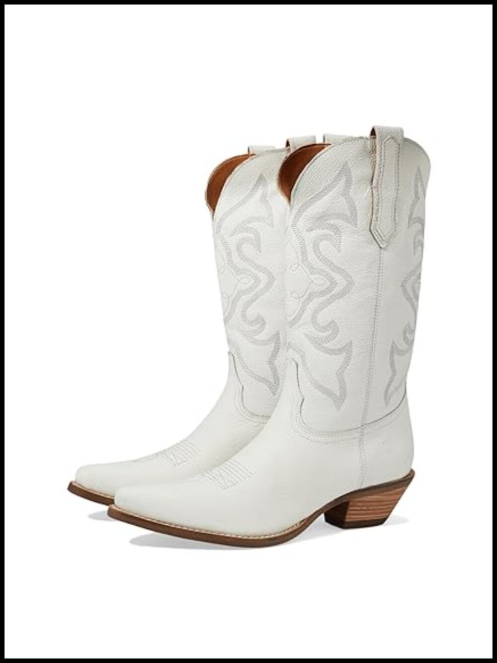 Dingo Out West Suede Embroidered Snip Toe Mid Calf Western Boots